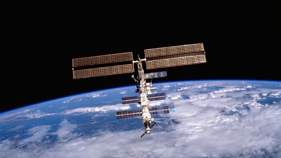 ISS. // Source : Nasa (image recadrée)