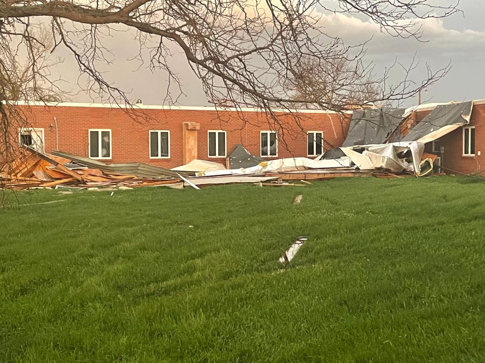 Storm damage at Avantara Salem
