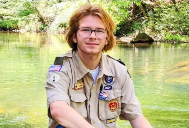 Licking Heights High School senior Lucas Gleim is running a used instrument donation drive to benefit the Licking Heights band program for his Eagle Scout project.