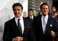 Sylvester Stallone at the Los Angeles premiere of "the Expendables 2" on Auguest 15, 2012.