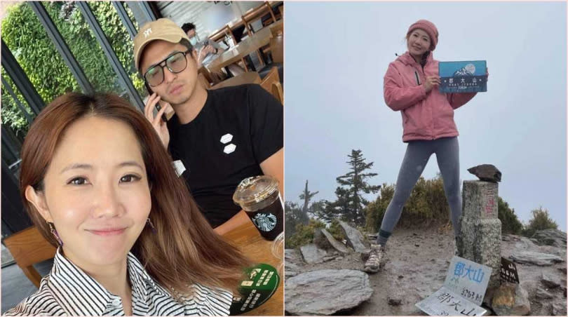 謝忻曬出和王紹偉合照，讓不少網友都希望她把王少偉還給緋聞女友許藍方。（圖／翻攝自謝忻臉書）