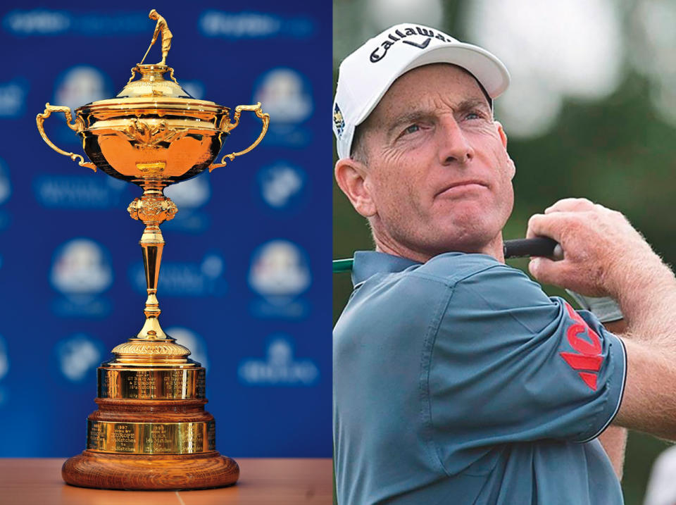 <p>"Enjoy a VIP week at the Ryder Cup with 17-time PGA Tour winner and nine-time Ryder Cup participant, Jim Furyk. You'll have deluxe accommodations, four premium tickets to the weeklong Ryder Cup, and much more.”<br></p>