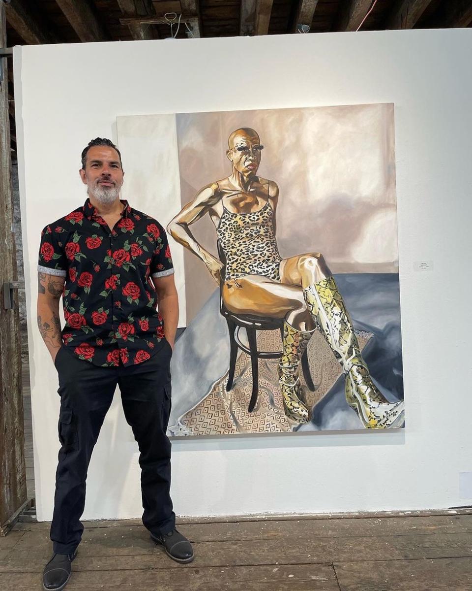 Peter Erik Lopez painter gallery Kevin Aviance