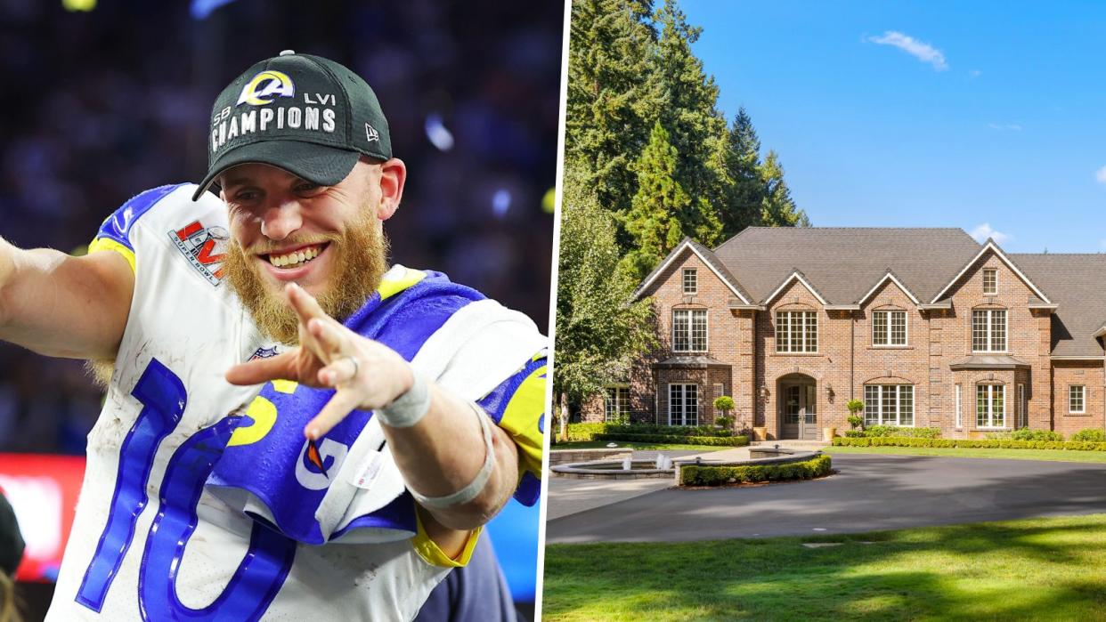  Cooper kupp and his oregon home. 