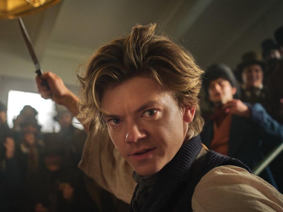 Thomas Brodie-Sangster in ‘Oliver Twist’ spinoff ‘The Artful Dodger’ (Disney)