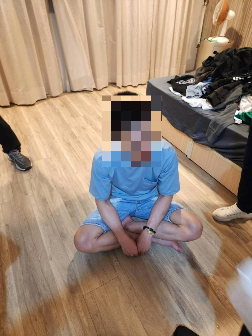 北投警分局偵破以郭姓男子為首詐騙集團。讀者提供