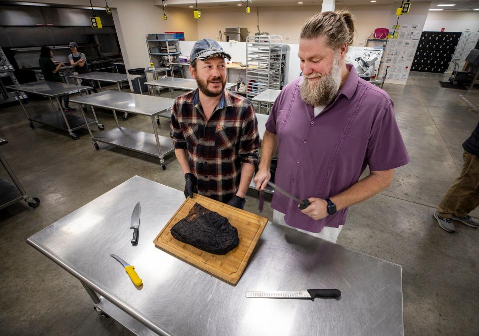 Owners Jimmy Fox and Kevin Aydelott say The Cultivated Pig specializes in aged and smoked meats with a heavy emphasis on Texas-style barbecue practices.