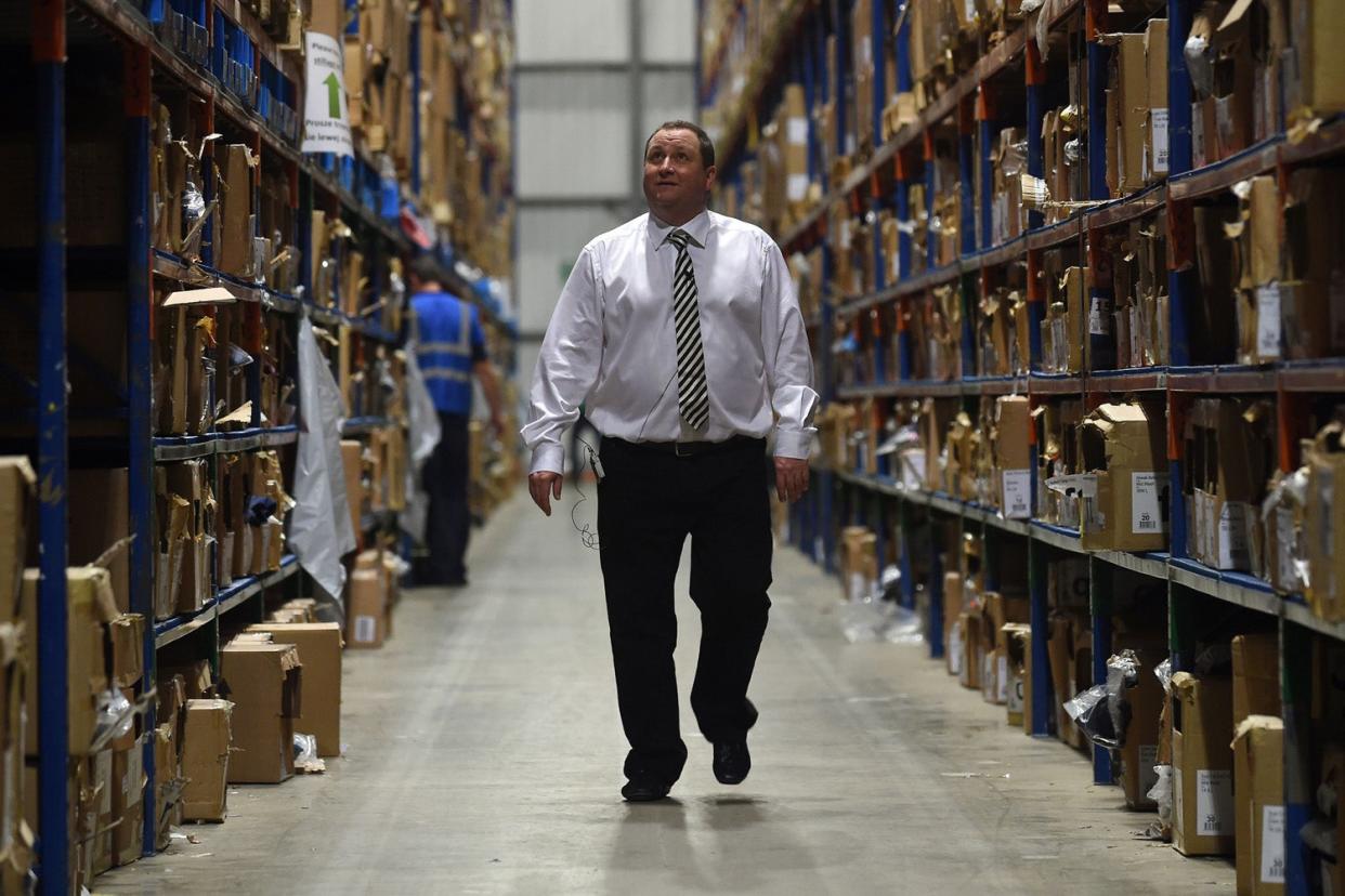 Mike Ashley is CEO of Frasers Group (Joe Giddens/PA)