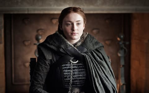 Sophie Turner as Sansa Stark in Game of Thrones - Credit: HBO