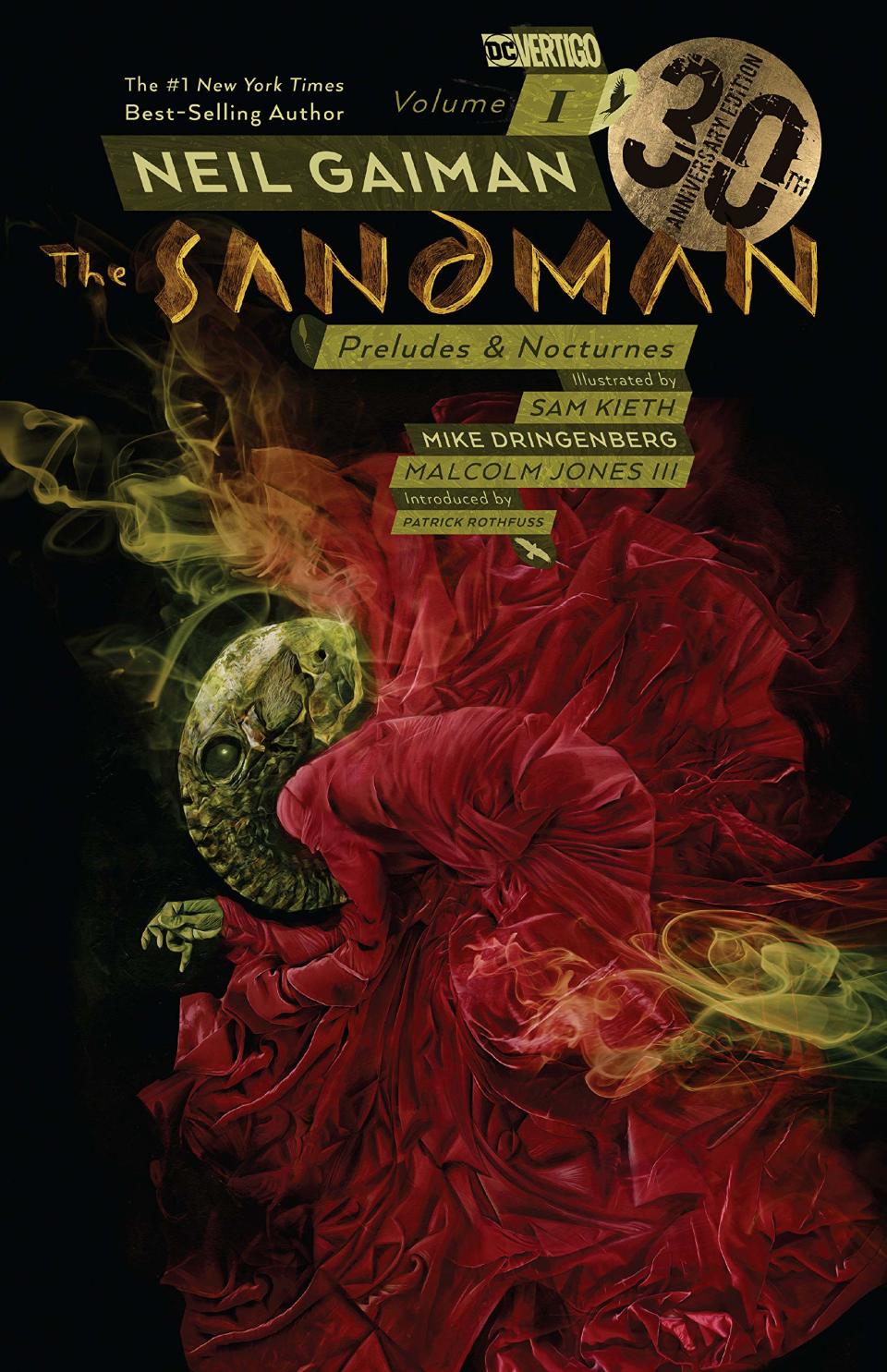 "Sandman Volume 1: Preludes & Nocturnes," written by Neil Gaiman