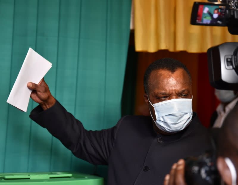Sassou expected to extend 36-year rule as Congo Republic votes
