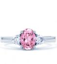 <p>Paragon pink sapphire and diamond engagement ring, £1,690, <a href="http://www.diamond-boutique.co.uk/18k-white-gold-pink-sapphire-and-diamond-gemstone-ring-h-si-307315179-html?" rel="nofollow noopener" target="_blank" data-ylk="slk:Diamond Boutique;elm:context_link;itc:0;sec:content-canvas" class="link ">Diamond Boutique</a></p>