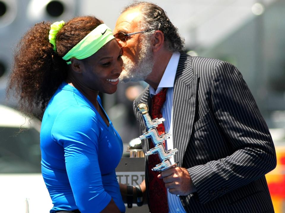 serena williams ion tiriac