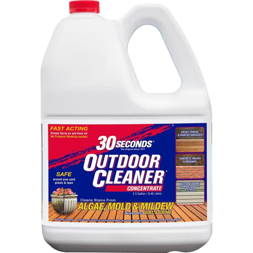 30 seconds outdoor cleaner, deck restore, deck restoration