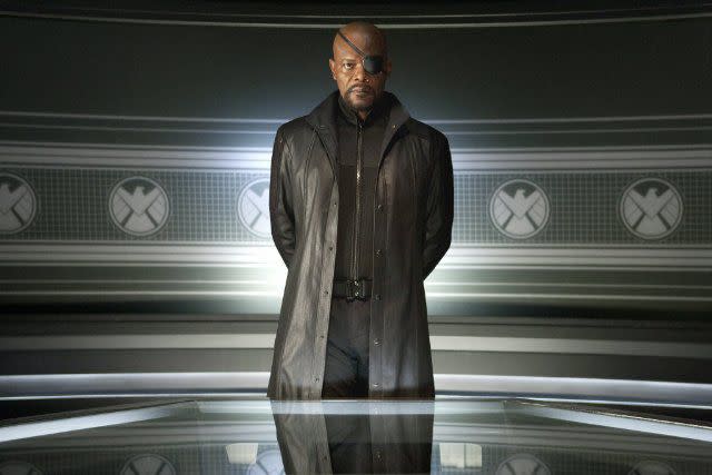 Marvel Entertainment Samuel L. Jackson as Nick Fury in 'The Avengers'