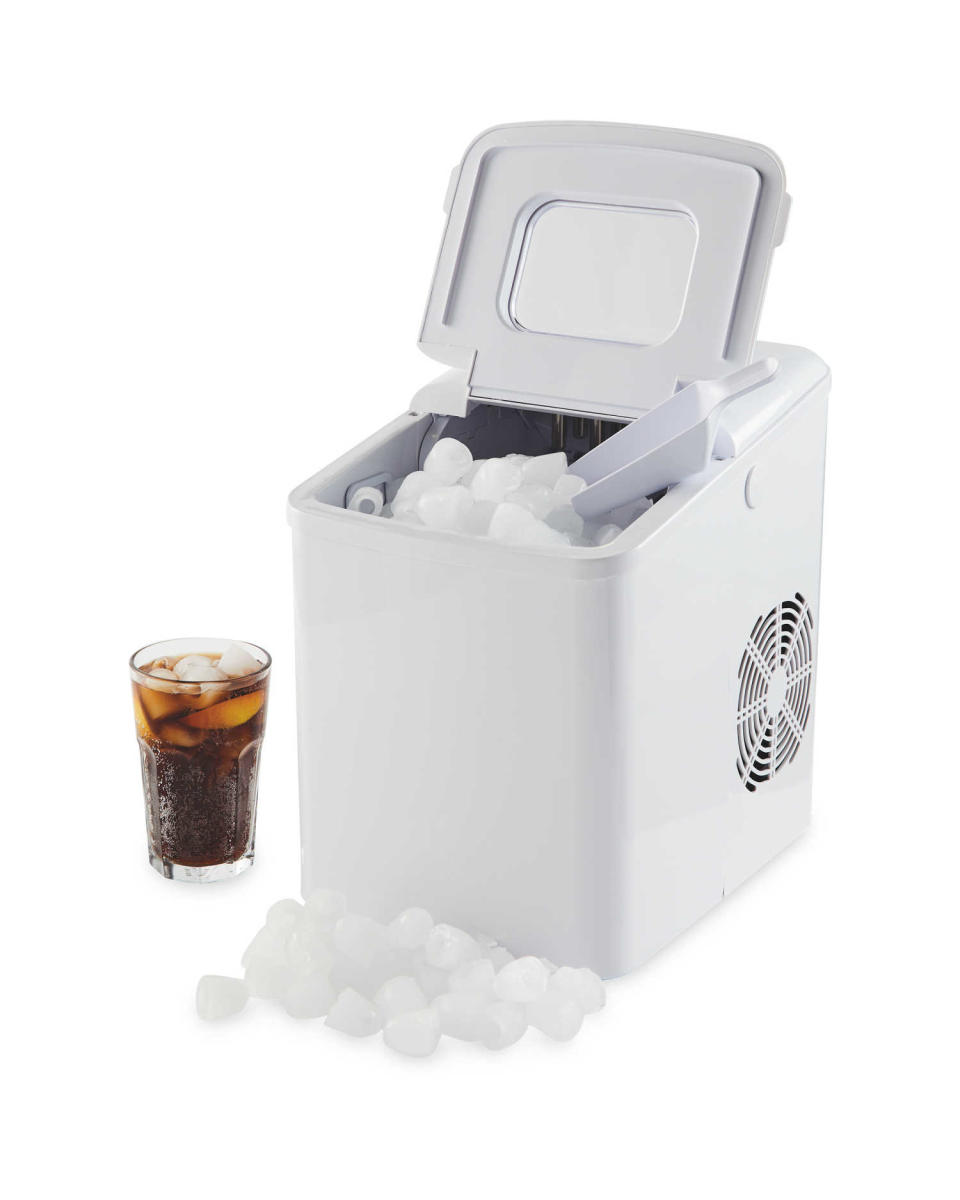 This portable ice-maker is a summer essential. (Aldi)