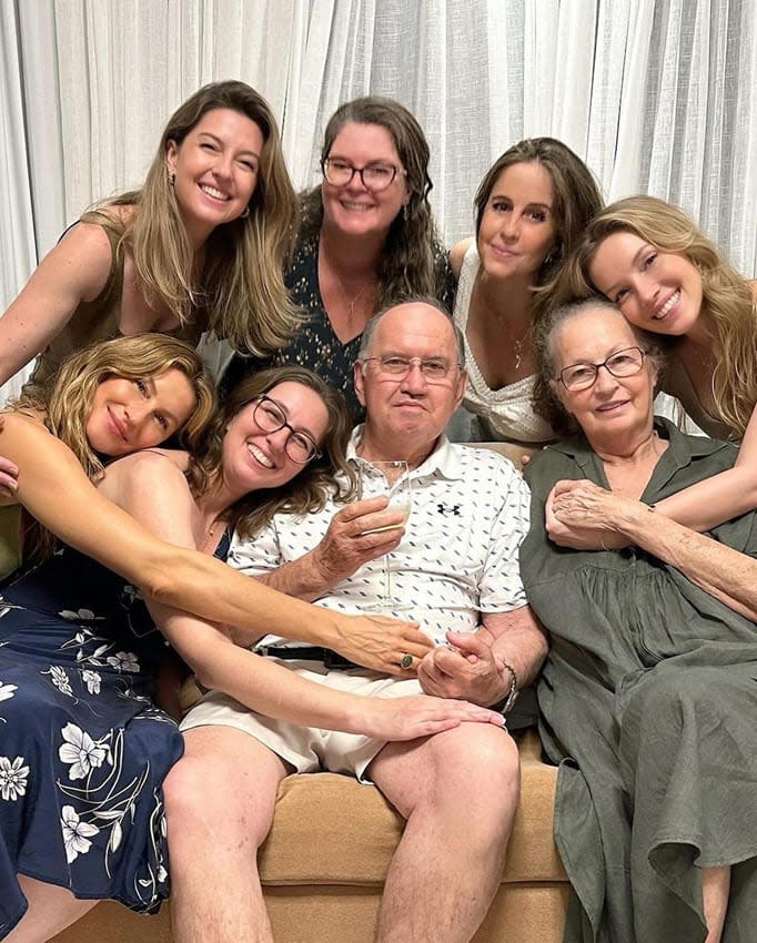 La familia Bündchen unida