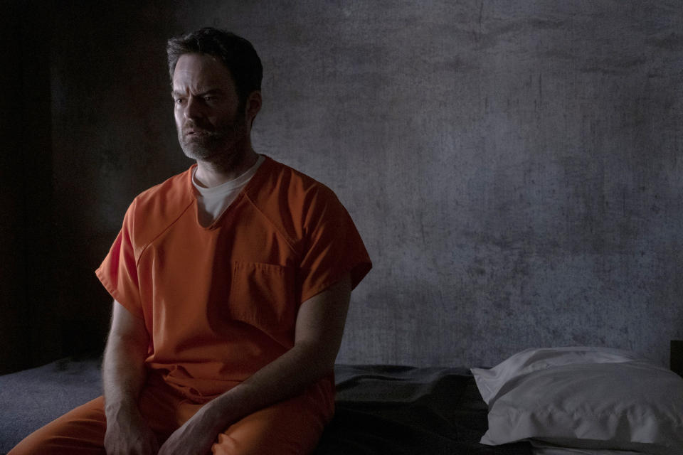 This image released by HBO shows Bill Hader in a scene from "Barry." (HBO via AP)