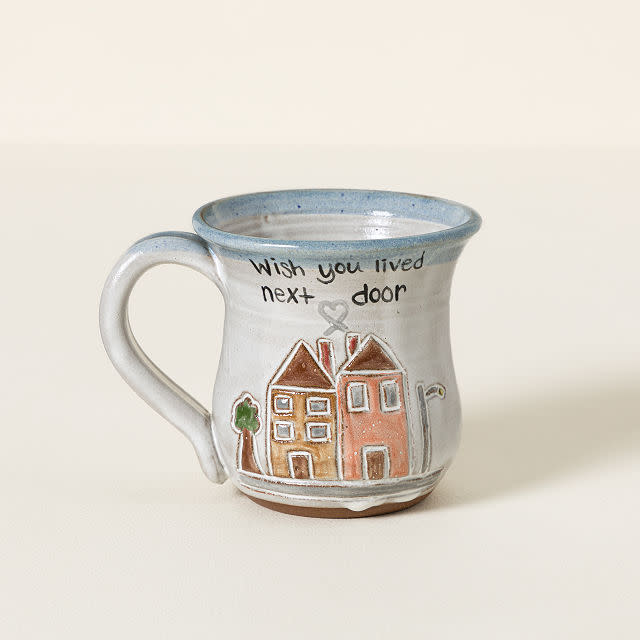 <p><a href="https://go.redirectingat.com?id=74968X1596630&url=https%3A%2F%2Fwww.uncommongoods.com%2Fproduct%2Fwish-you-lived-next-door-mug&sref=https%3A%2F%2Fwww.thepioneerwoman.com%2Fholidays-celebrations%2Fgifts%2Fg34330682%2Fgifts-for-mom-from-daughter%2F" rel="nofollow noopener" target="_blank" data-ylk="slk:Shop Now;elm:context_link;itc:0;sec:content-canvas" class="link rapid-noclick-resp">Shop Now</a></p><p>Wish You Lived Next Door Mug</p><p>uncommongoods.com</p><p>$45.00</p>