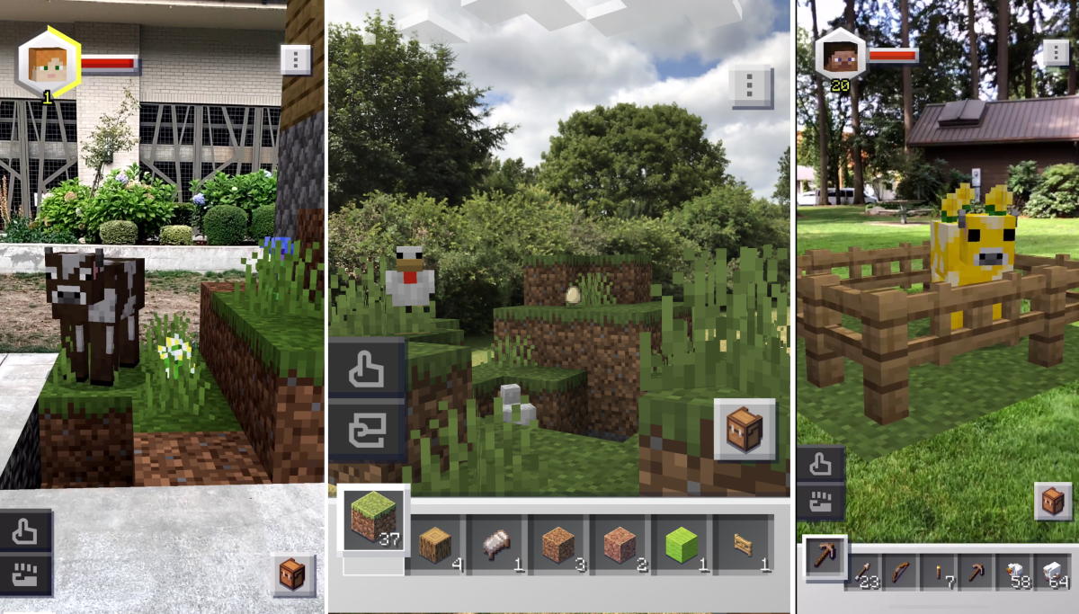 Minecraft Earth makes the whole real world your very own blocky