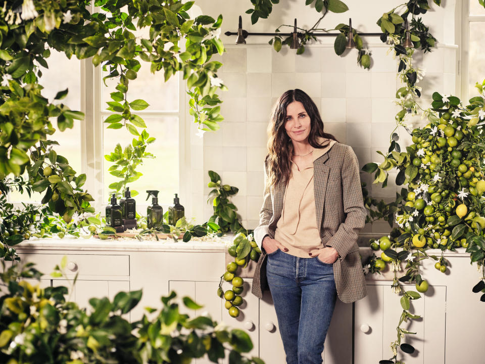 Courteney Cox for Homecourt - Credit: Courtesy of Homecourt