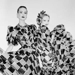 Lisa Rutledge and Tracy Leigh in Roxanne Lowit’s book, “<a href="https://wwd.com/fashion-news/fashion-features/gagosian-exhibition-andy-warhol-paris-and-fashion-1235315866/" rel="nofollow noopener" target="_blank" data-ylk="slk:Yves Saint Laurent;elm:context_link;itc:0;sec:content-canvas" class="link ">Yves Saint Laurent</a>.”