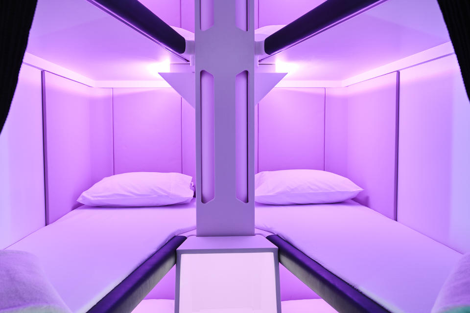 Air New Zealand will make beds available for economy passengers. Source: Air New Zealand