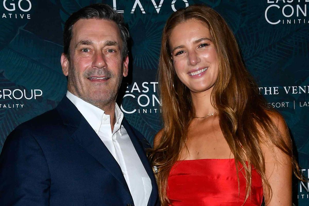 Jon Hamm Opens Up About His 'Exciting' Wedding to Anna Osceola: 'It Was ...