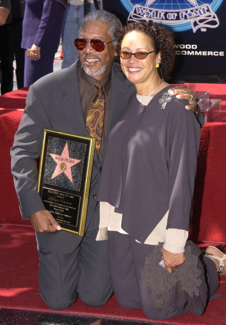 Morgan Freeman and Myrna Colley-Lee