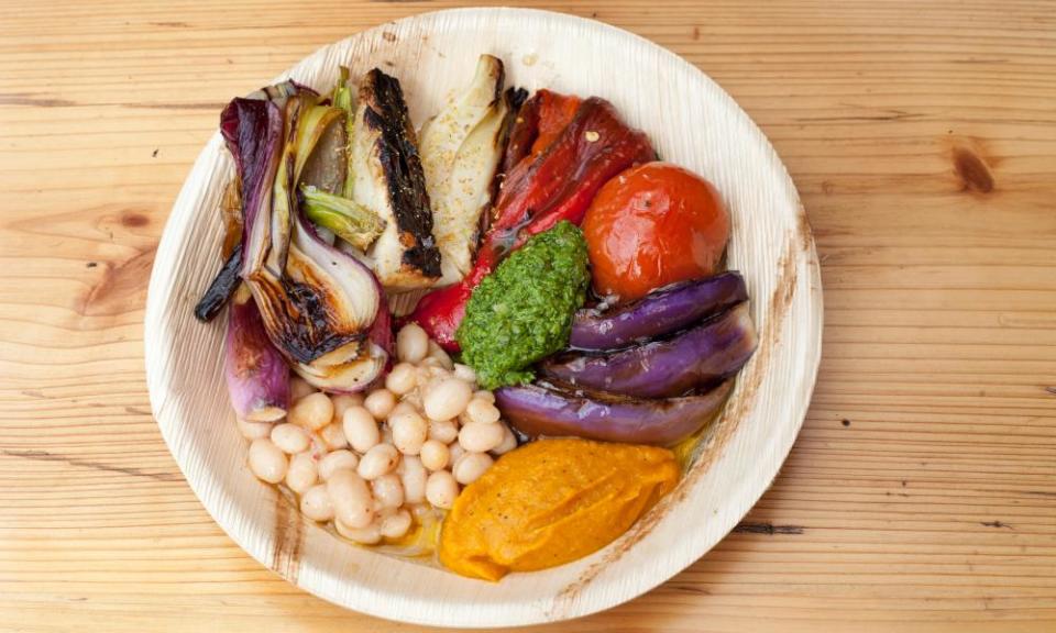 ‘A fabulous collection’: hearth vegetable plate.