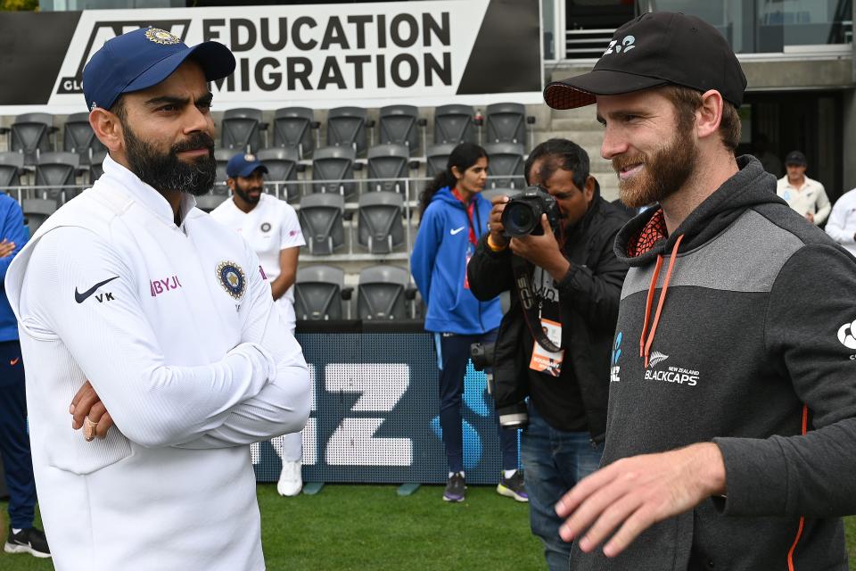 Virat Kohli and Kane Williamson (AFP via Getty Images)