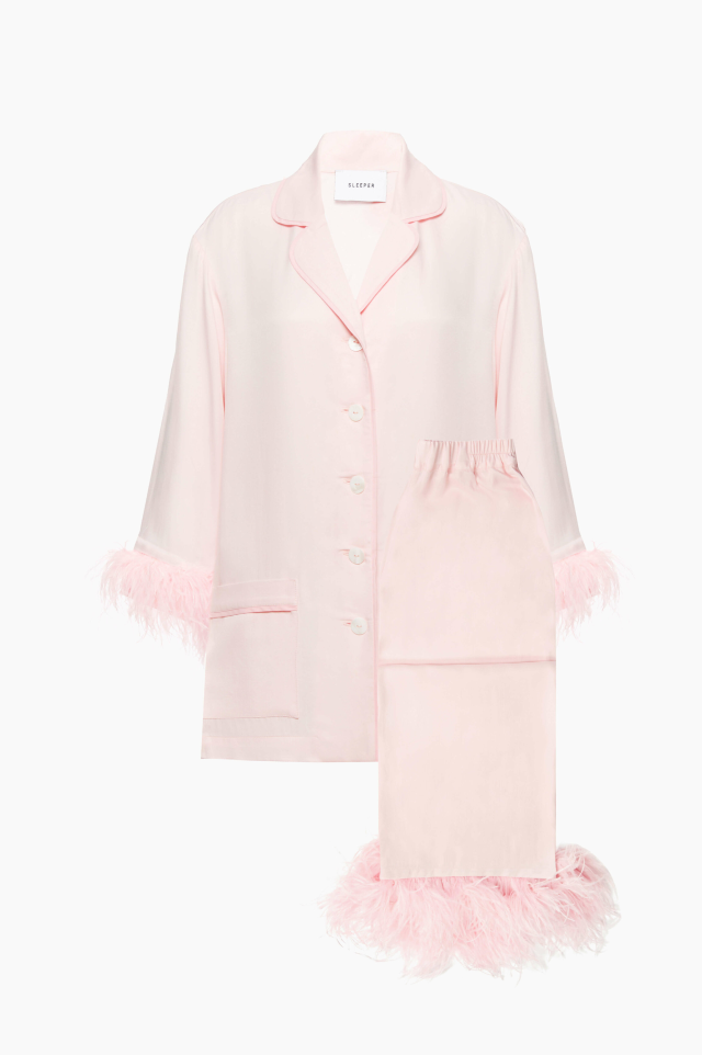 Issa Rae's pink feather PJs from the Barbie movie are on sale with