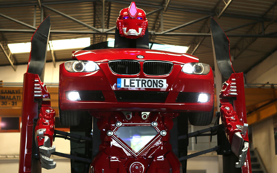 Turkish company builds Transformer from BMW