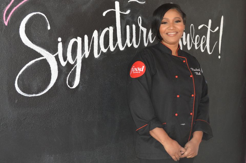 Kimberly Hall owns Signature Sweets.