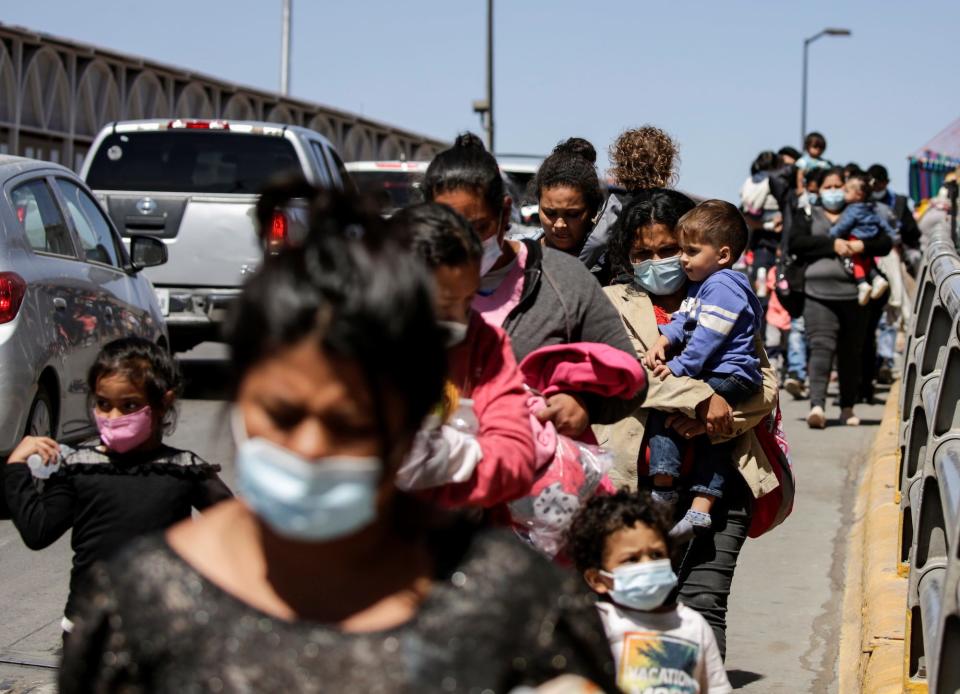 Migrants immigrants Mexico Ciudad Juarez