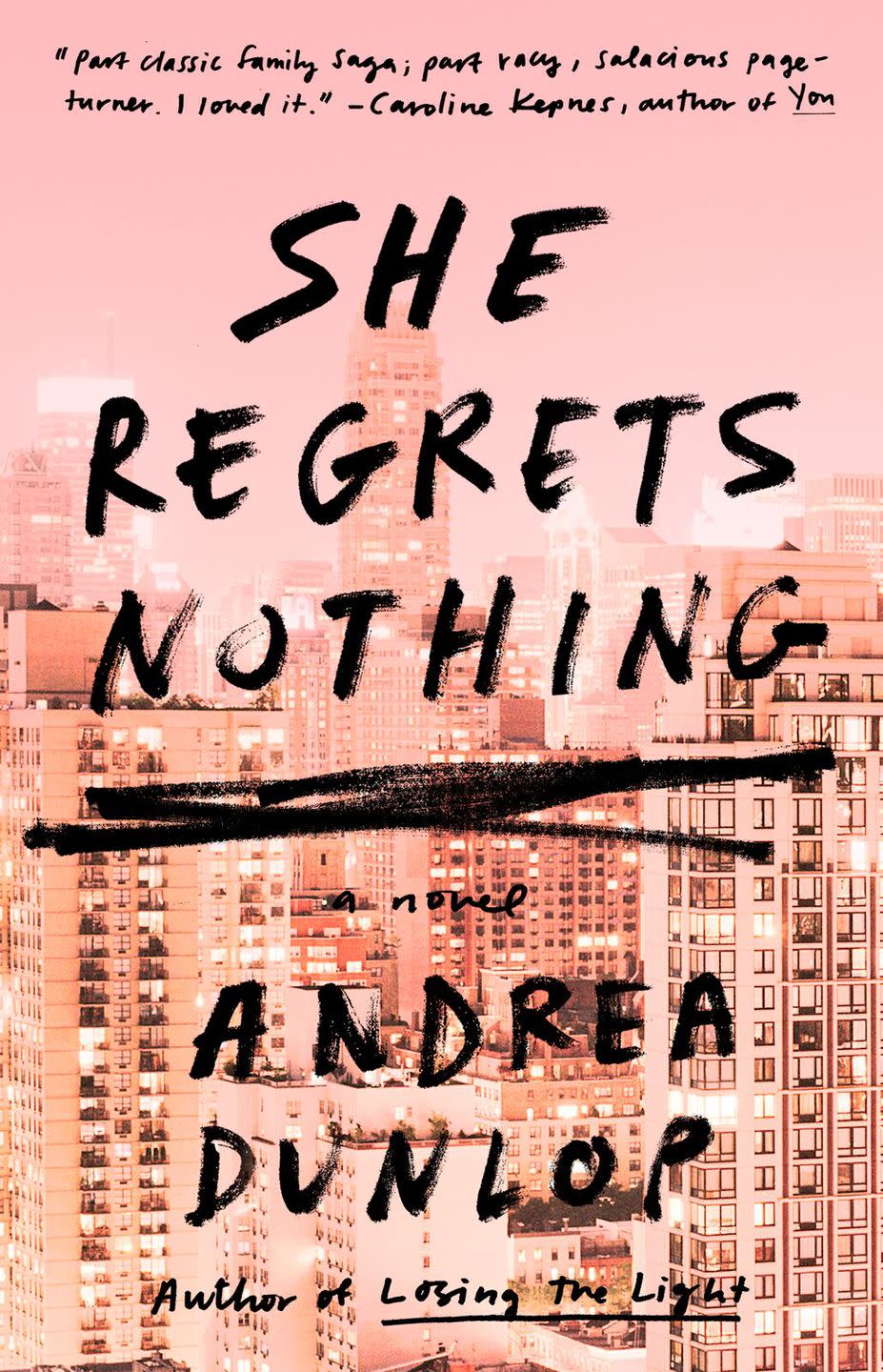 'She Regrets Nothing' by Andrea Dunlop