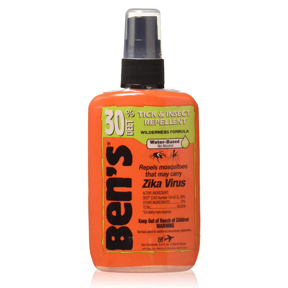 Ben's 30% Deet Insect Repellent Spray. (Photo: Amazon)