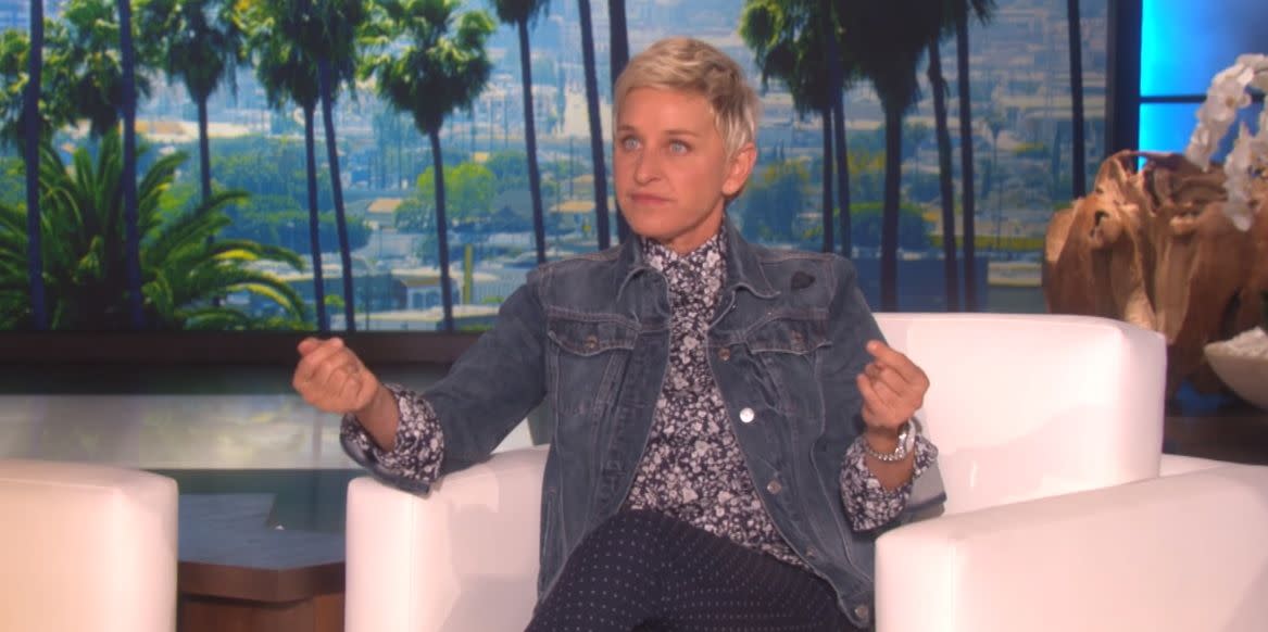 Photo credit: @TheEllenShow - YouTube