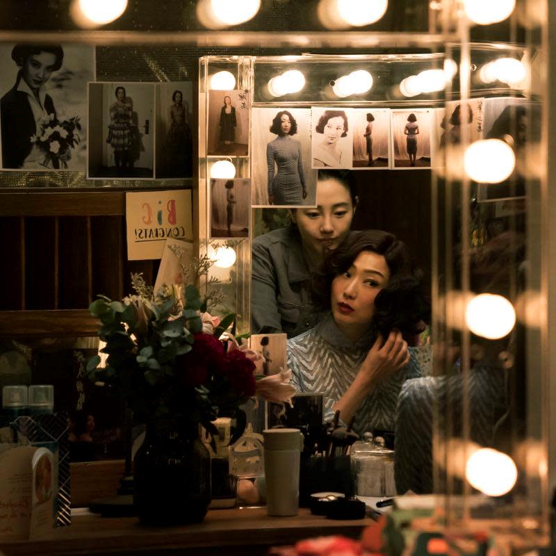 Sammi Cheng (right) in “First Night Nerves”.