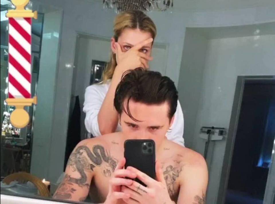 Brooklyn Beckham, Nicola Peltz, At-Home Hair Transformations