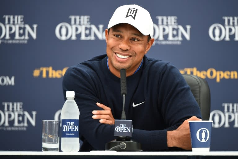 Tiger Woods said that the Open offers veteran golfers the best chance of winning a major