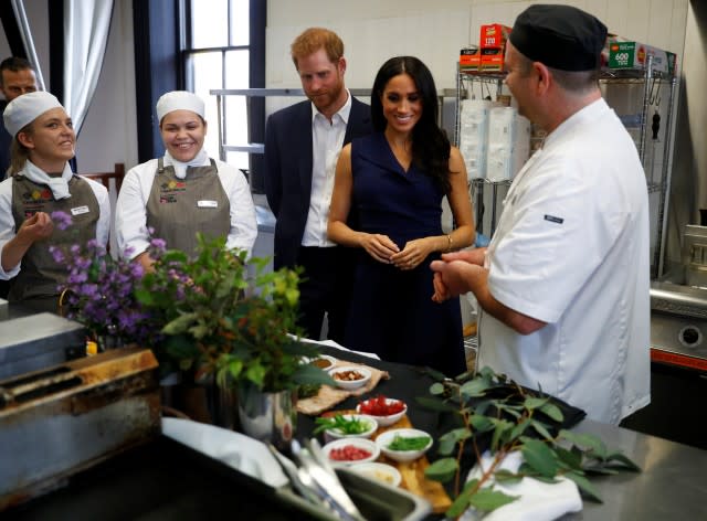 A 19-year-old girl was overcome with emotion about getting a hug from the Duke of Sussex.