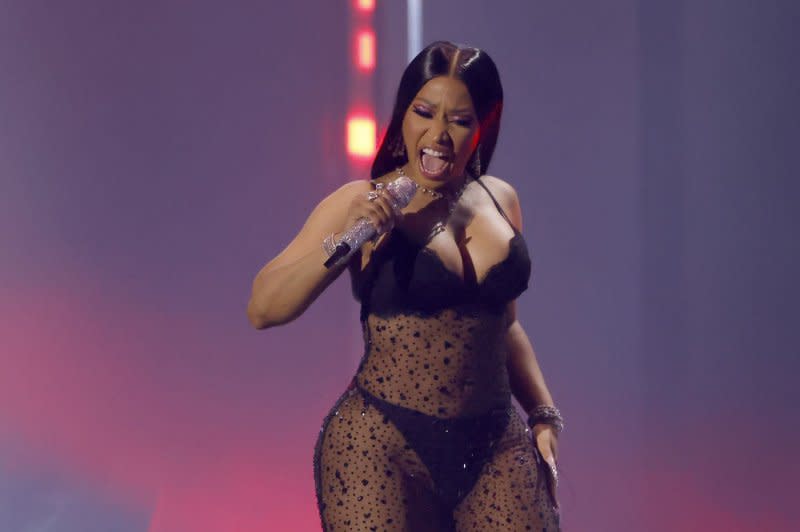 Nicki Minaj signed an open letter calling on companies to stop using AI to infringe on artists' rights. File Photo by John Angelillo/UPI