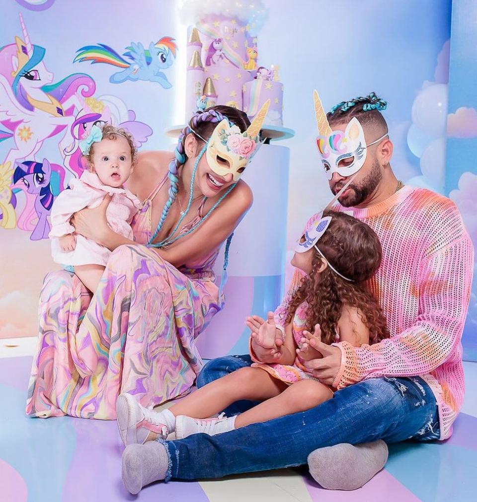 Nacho Mendoza y Melany Mille celebran el cumpleaños de su hija, Mya