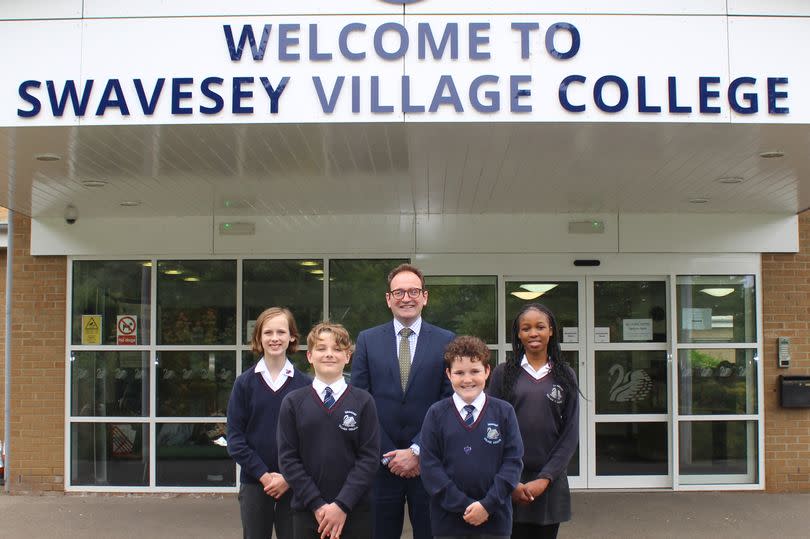 Swavesey Village College was rated 'Outstanding' in its most recent Ofsted inspection