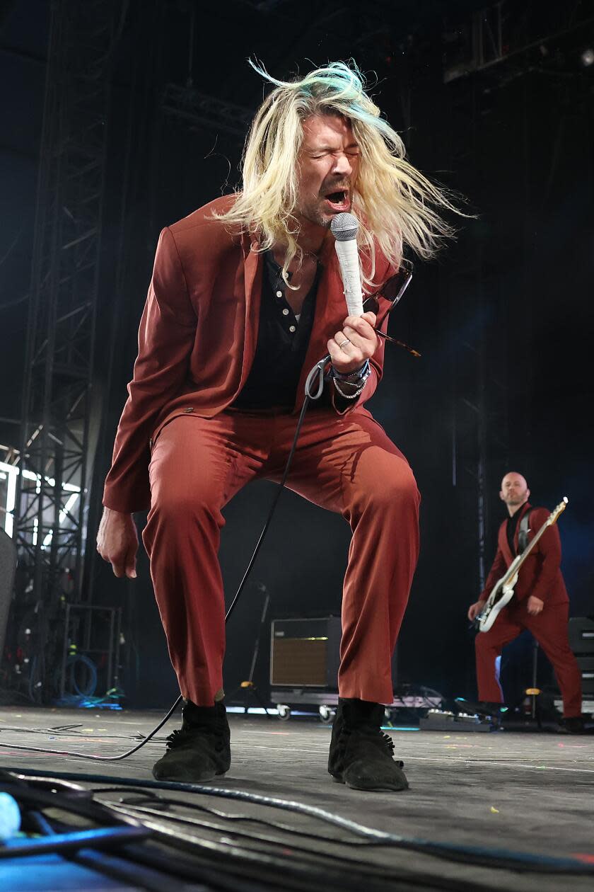 Taking Back Sunday performs at Coachella.