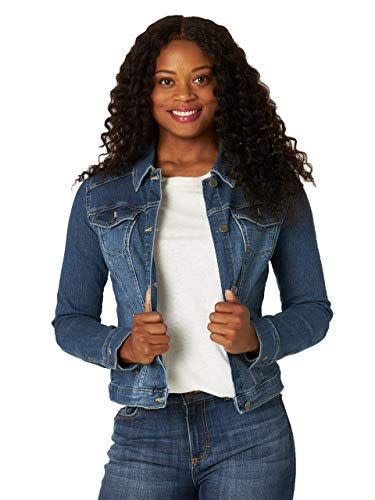 1) Stretch Denim Jacket