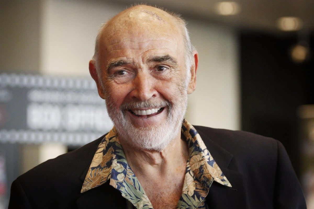 File. Sir Sean Connery owned the abstract painting that is now expected to fetch more than £2m when it makes its auction debut next month  (PA)