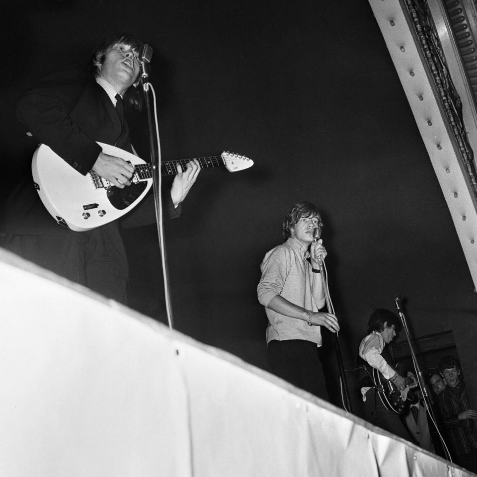 A Rolling Stones gig at the Tower Ballroom in 1964 - Getty