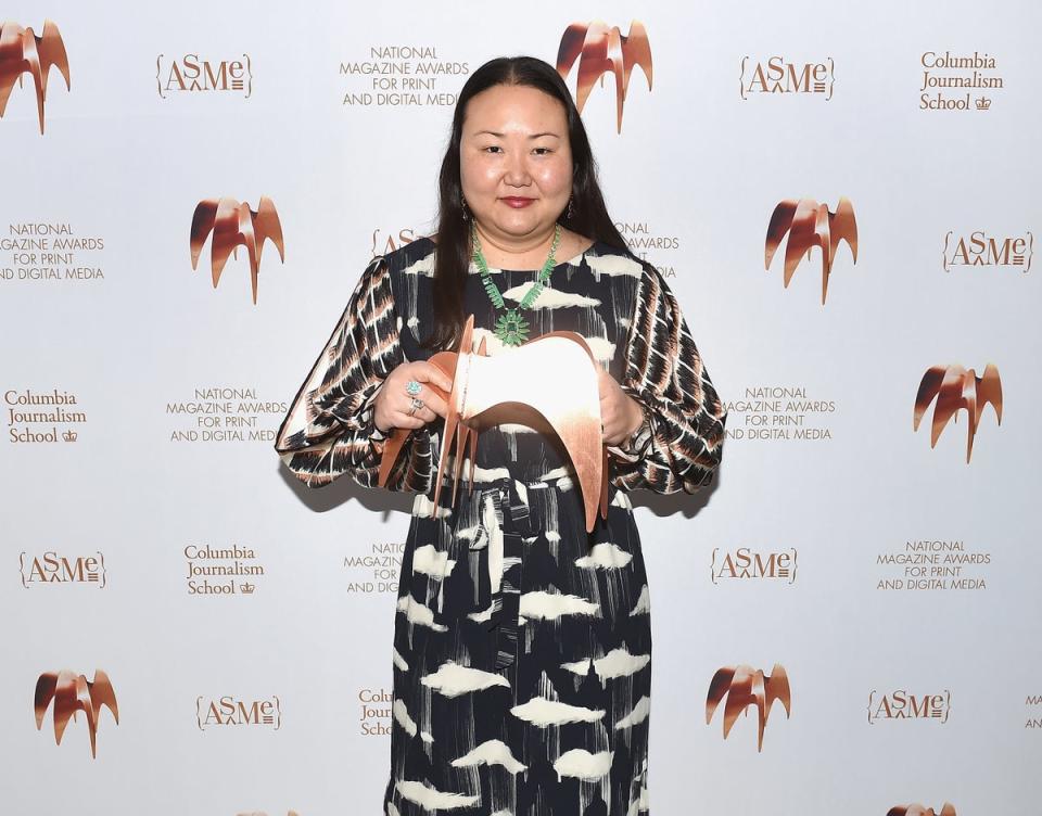 Author Hanya Yanagihara (Getty Images for The Association)